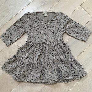 MarMar soft cotton stretch floral long sleeve dress